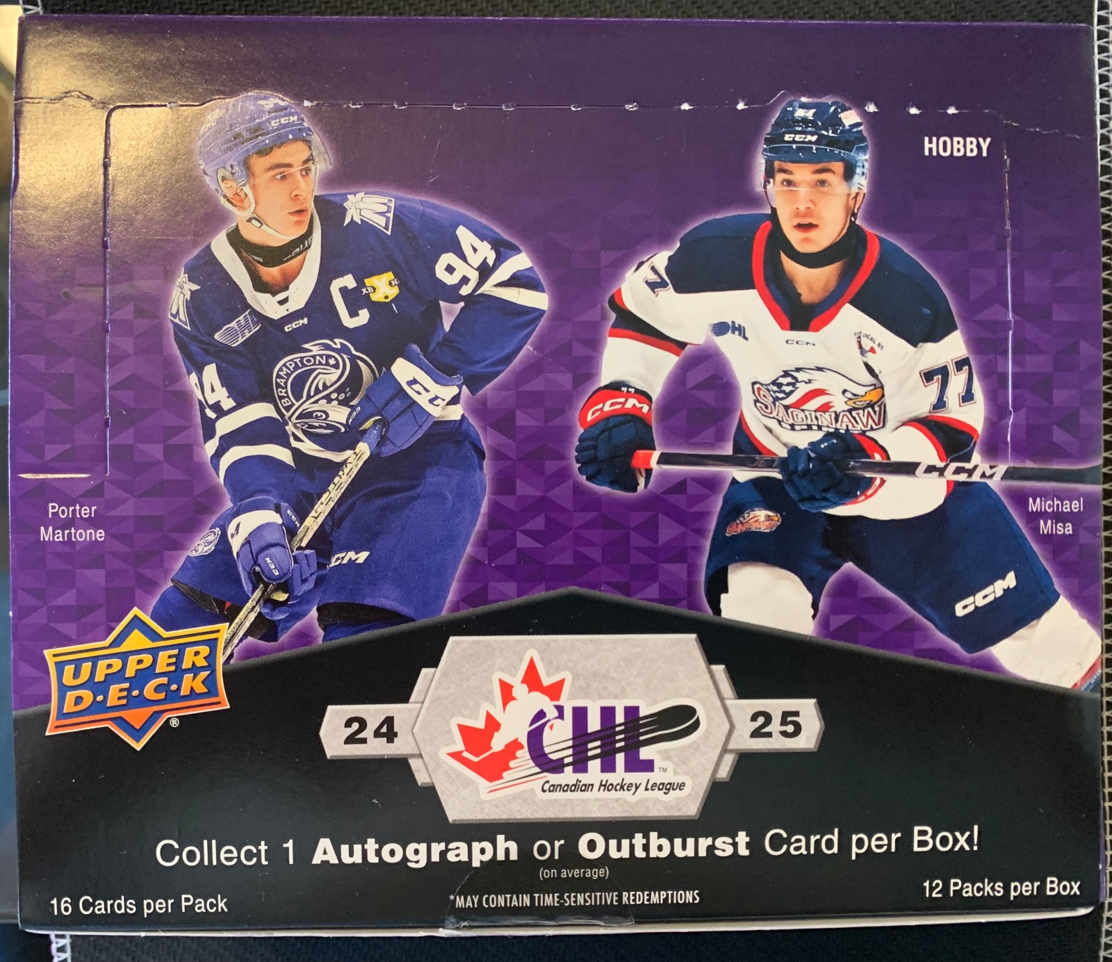 2024-25 Upper Deck CHL Hockey Card #s 301 – 400 STARS STAR ROOKIE – You Choose