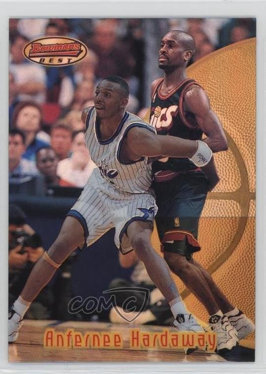 1997-98 Bowman’s Best Refractor Anfernee Hardaway #69 h8k