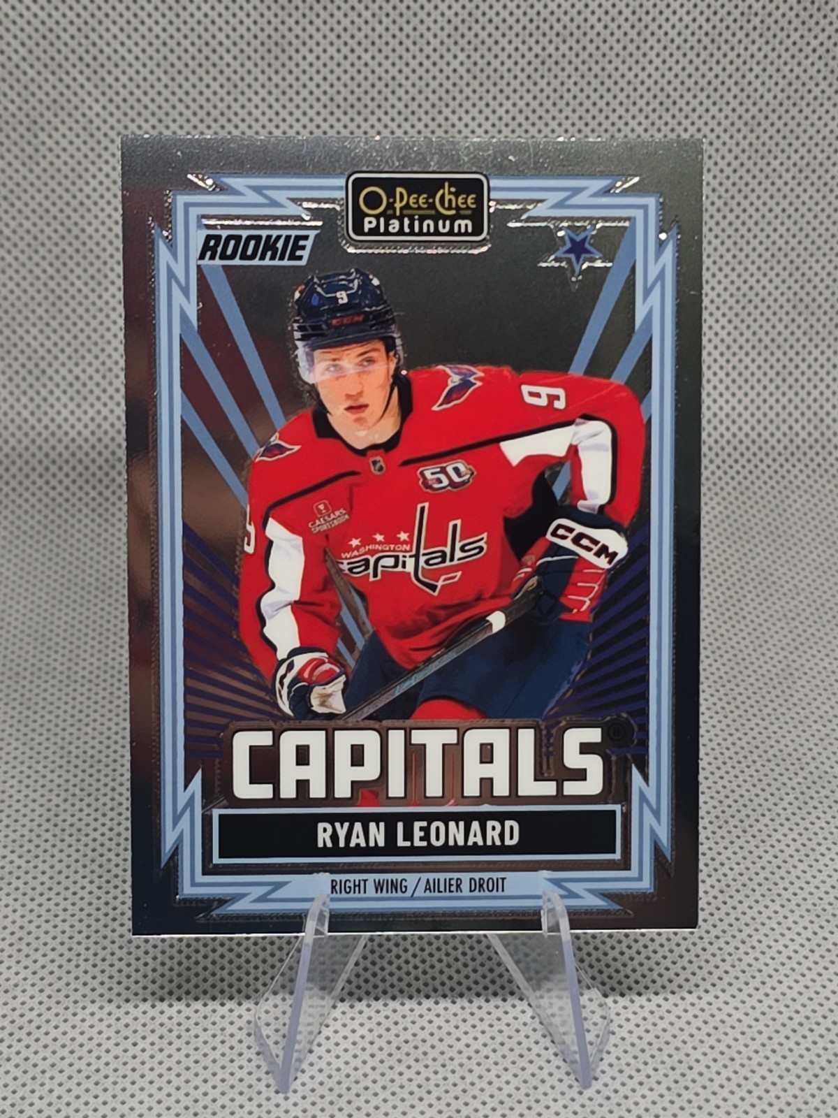 2025-26 O-Pee-Chee Platinum Ryan Leonard Marquee Rookie Retro Card # R-67