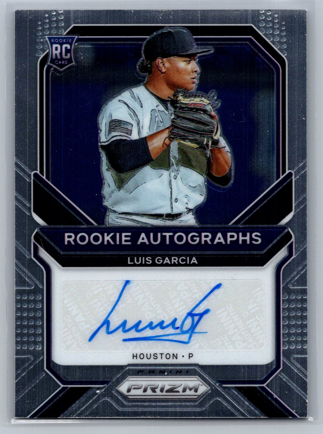 Luis Garcia 2021 Panini Prizm Rookie Autographs #RA-LUG
