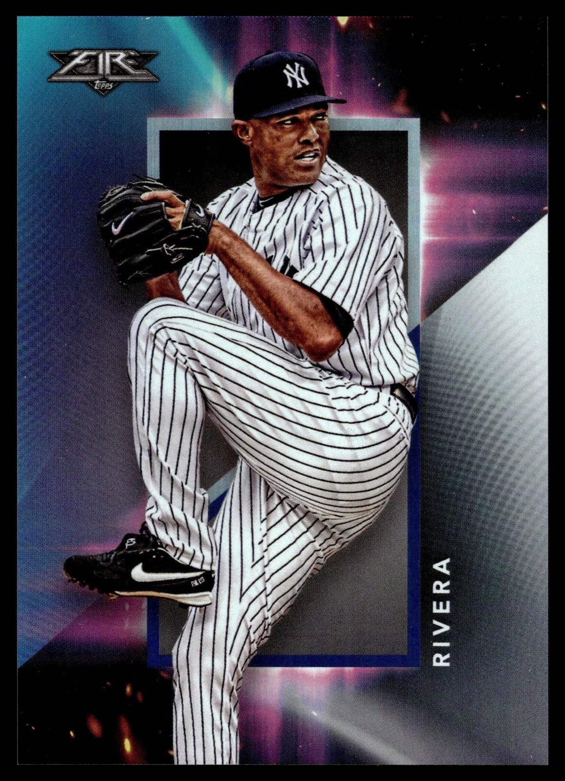 2019 Topps Fire En Fuego #EF-23 Mariano Rivera New York Yankees