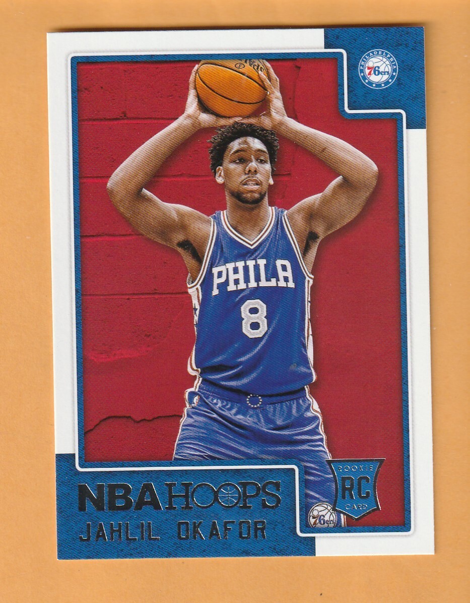 Jahlil Okafor Philadelphia 76ers 2015-16 Hoops #280 RC Duke Blue Devils 5N