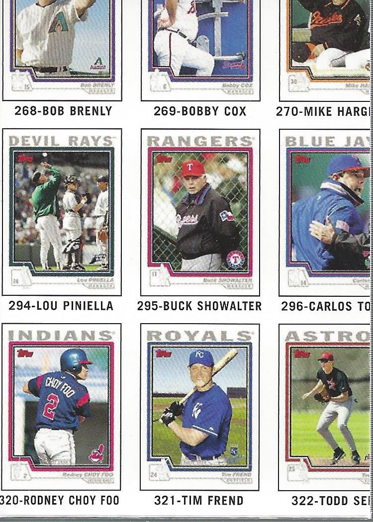 2004 Topps Traded Puzzle #46 Puzzle Piece 46 – BB