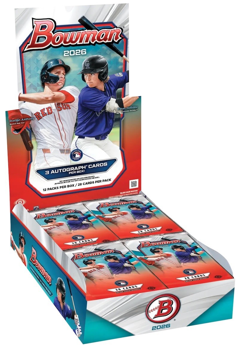 2026 Bowman Baseball – Paper Prospect Singles – Free Shipping!