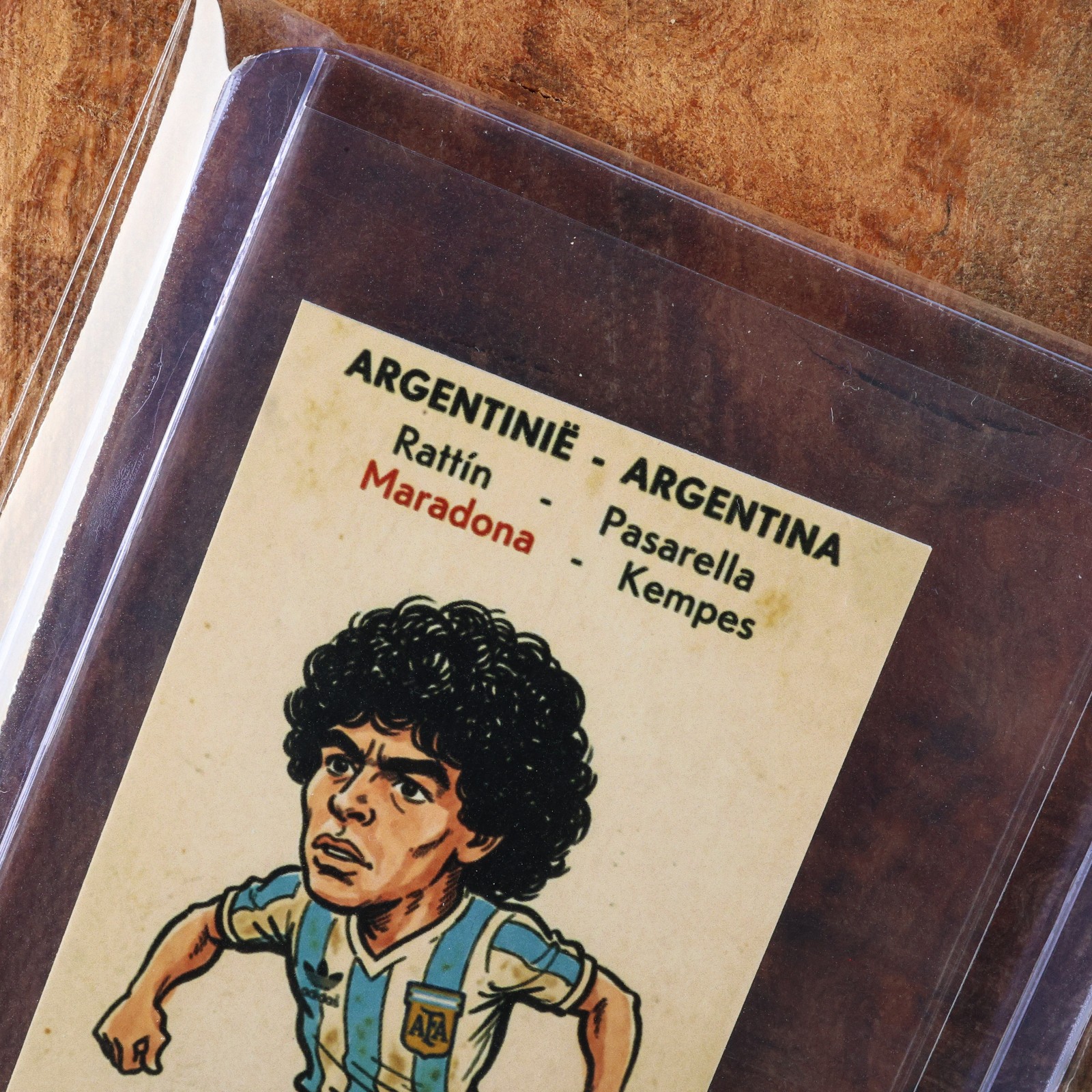 Diego Maradona Rookie RC Mini Card (TGX Series) Soccer Futbol