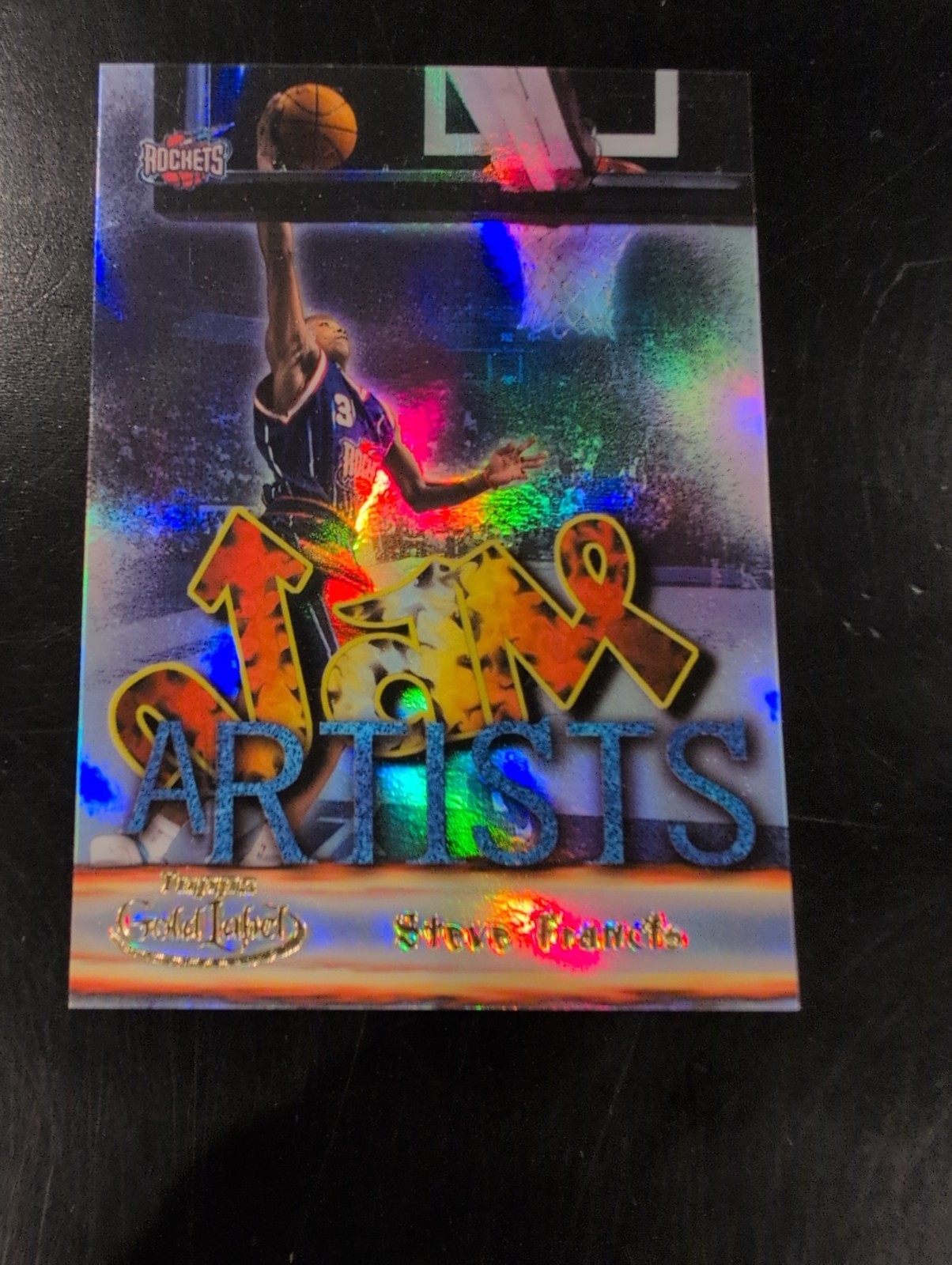2000-01 Topps Gold Label – Jam Artists Steve Francis #JA3