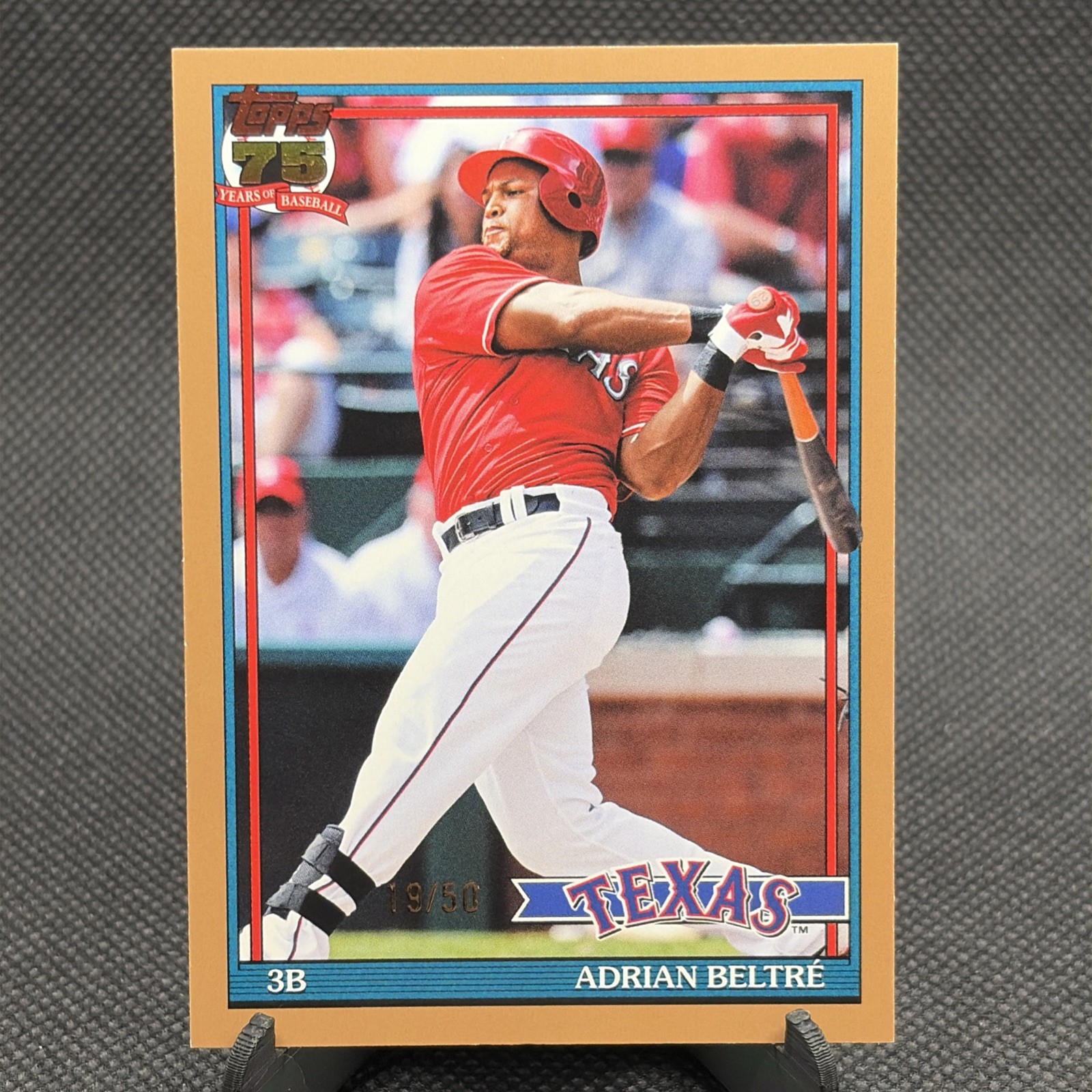 2026 Topps Series 1 Adrián Beltre Gold /50 T91-59