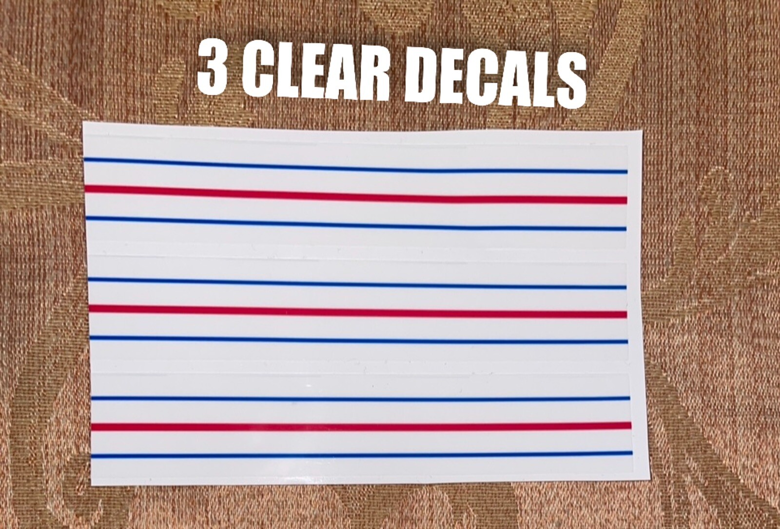 THREE (3) ODYSSEY TRIPLE TRACK VINYL DECALS