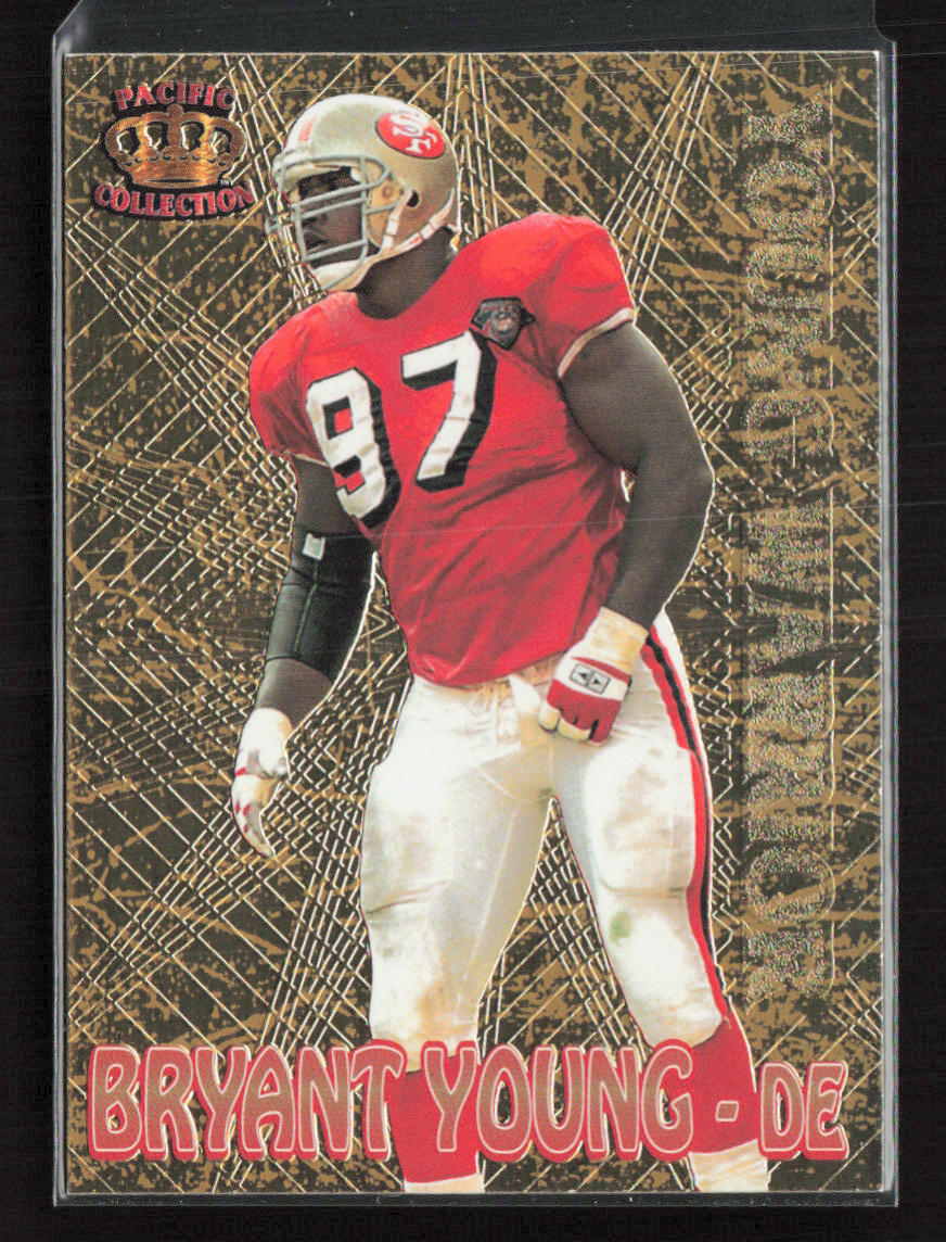 1995 Pacific Young Warriors #17 Bryant Young San Francisco 49ers
