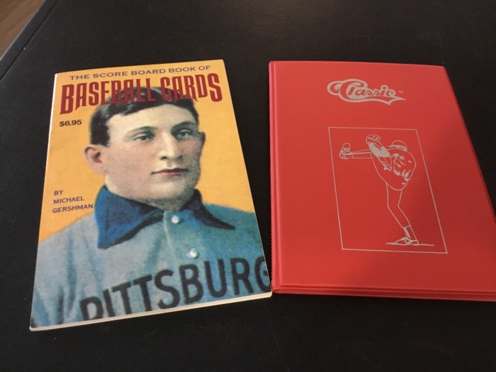 The Score Board Book of Basball Cards w/Classic Vinyl Storage Book and PromoCard