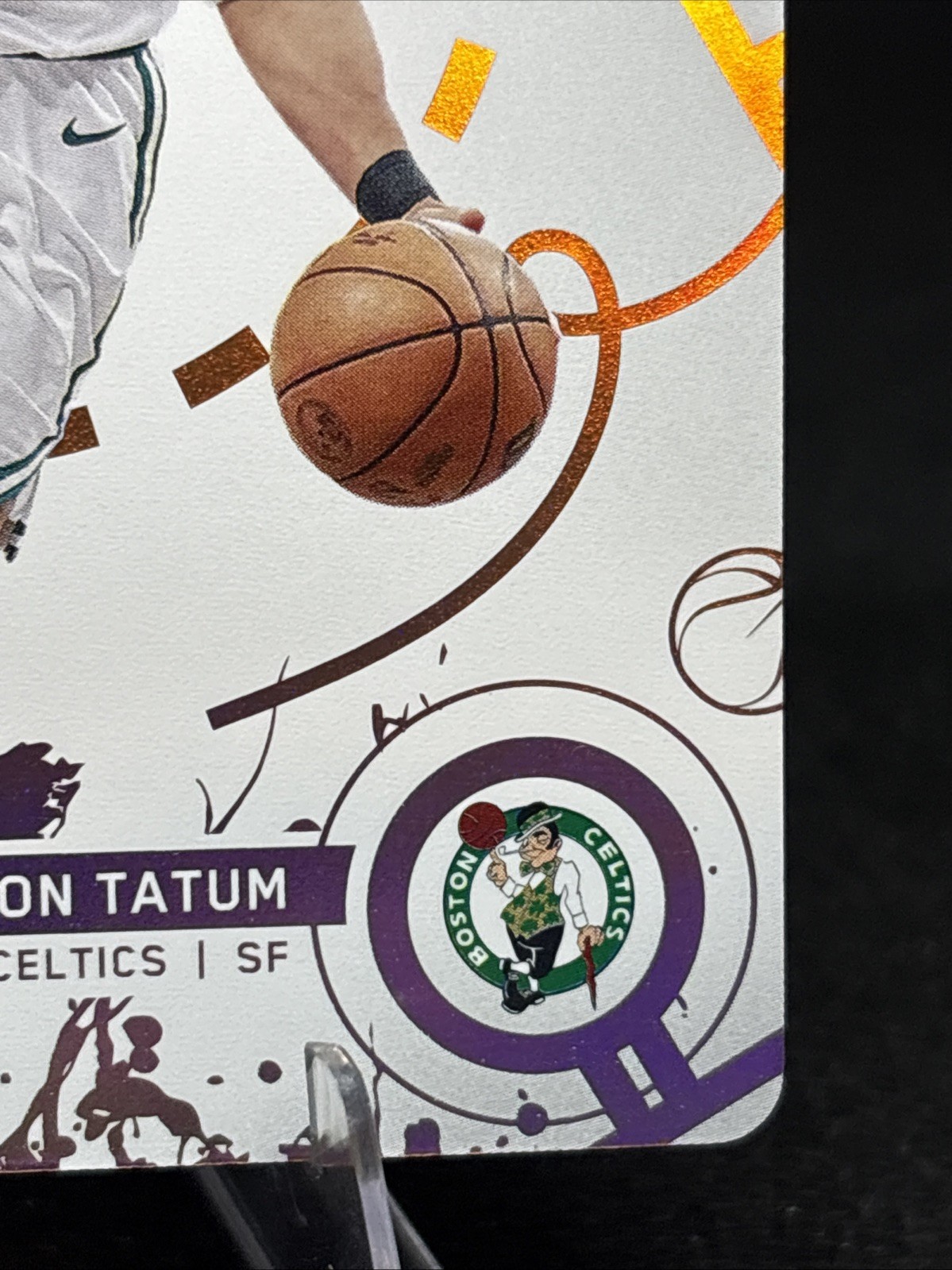 2025-26 Topps Match Attax Jayson Tatum #1 White Common Boston Celtics