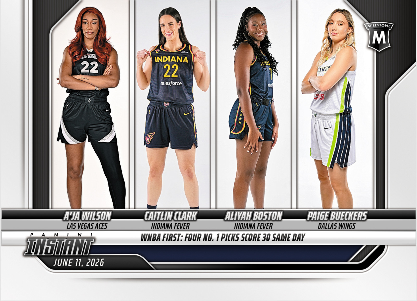 PRESALE 2026 Panini Instant WNBA #149 Wilson Caitlin Clark Fever Boston Bueckers