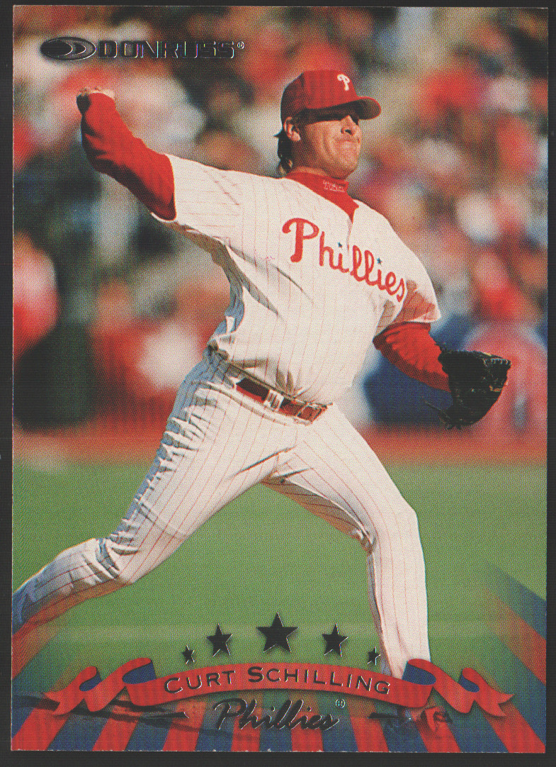 1998 Donruss Baseball #123 – Curt Schilling – Philadelphia Phillies 98-891
