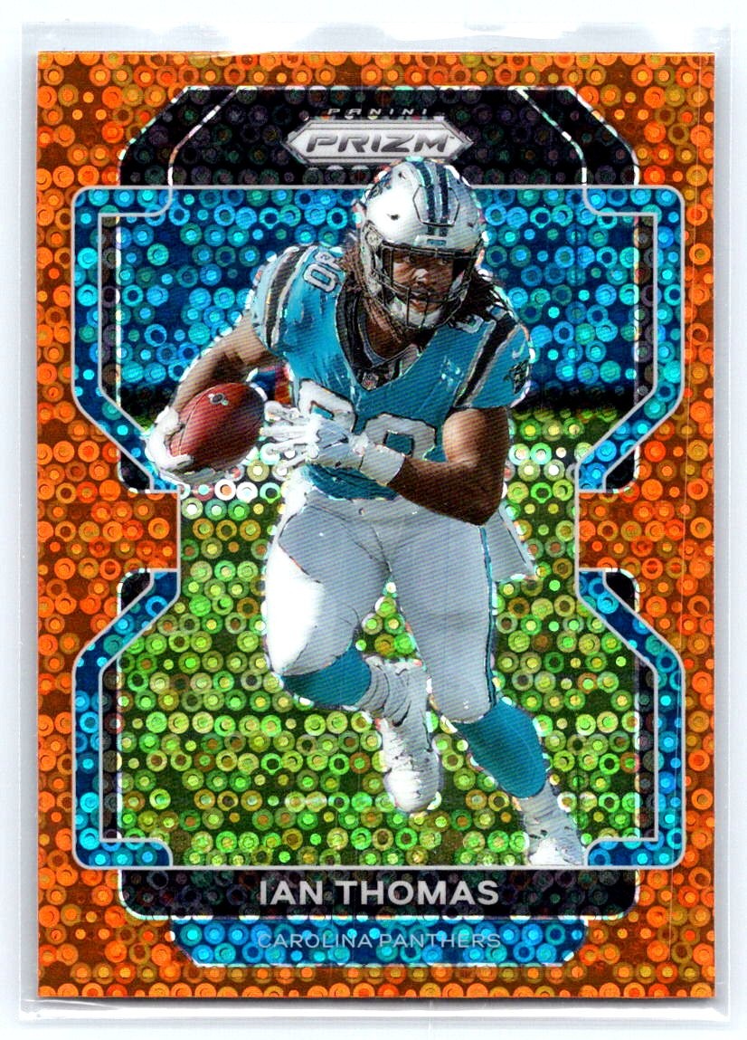 Ian Thomas 2021 Panini Prizm Orange Disco Prizm #313