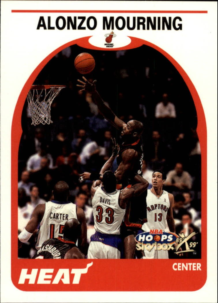 1999-00 Hoops Decade #48 Alonzo Mourning – BSK