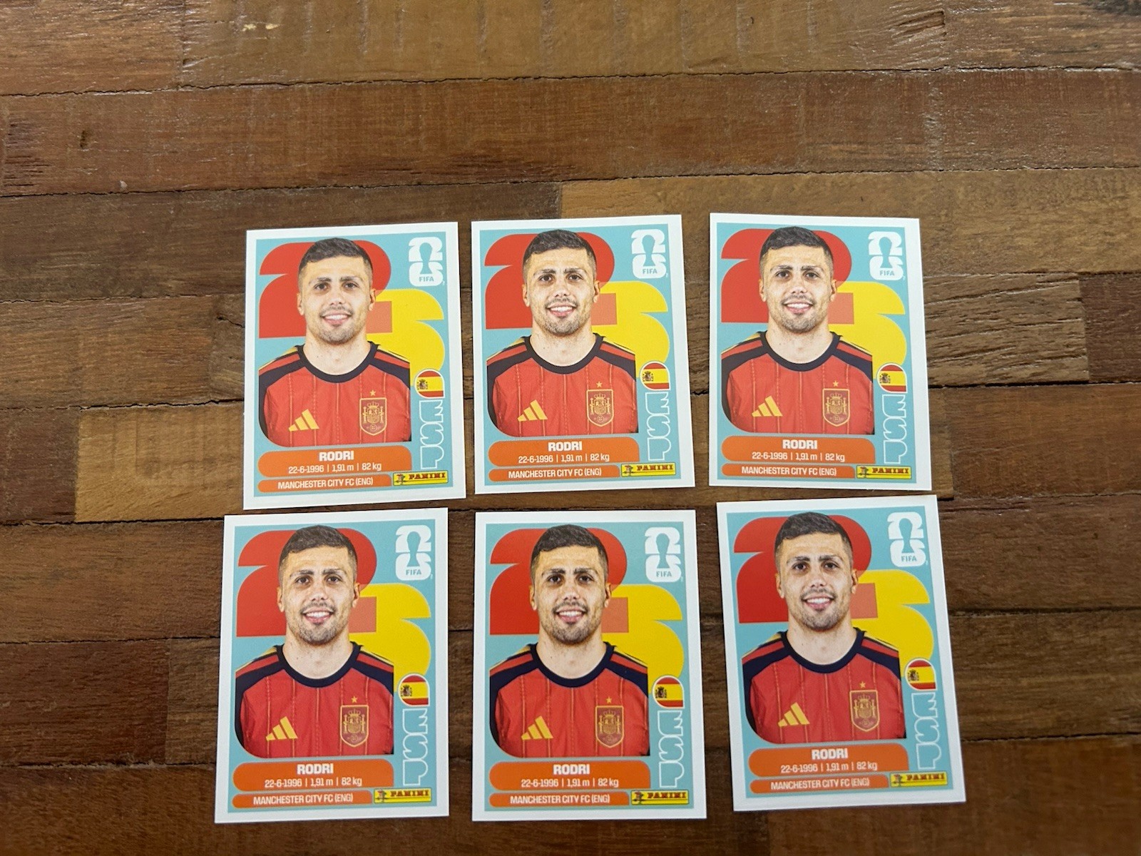 2026 Panini FIFA World Cup Sticker Rodri #ESP 10 – Spain