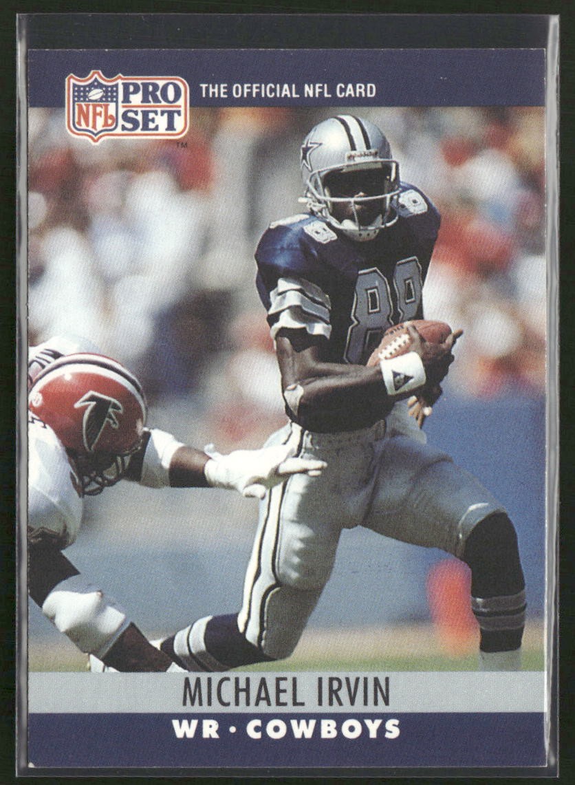 1990 Pro Set Michael Irvin #79 Dallas Cowboys
