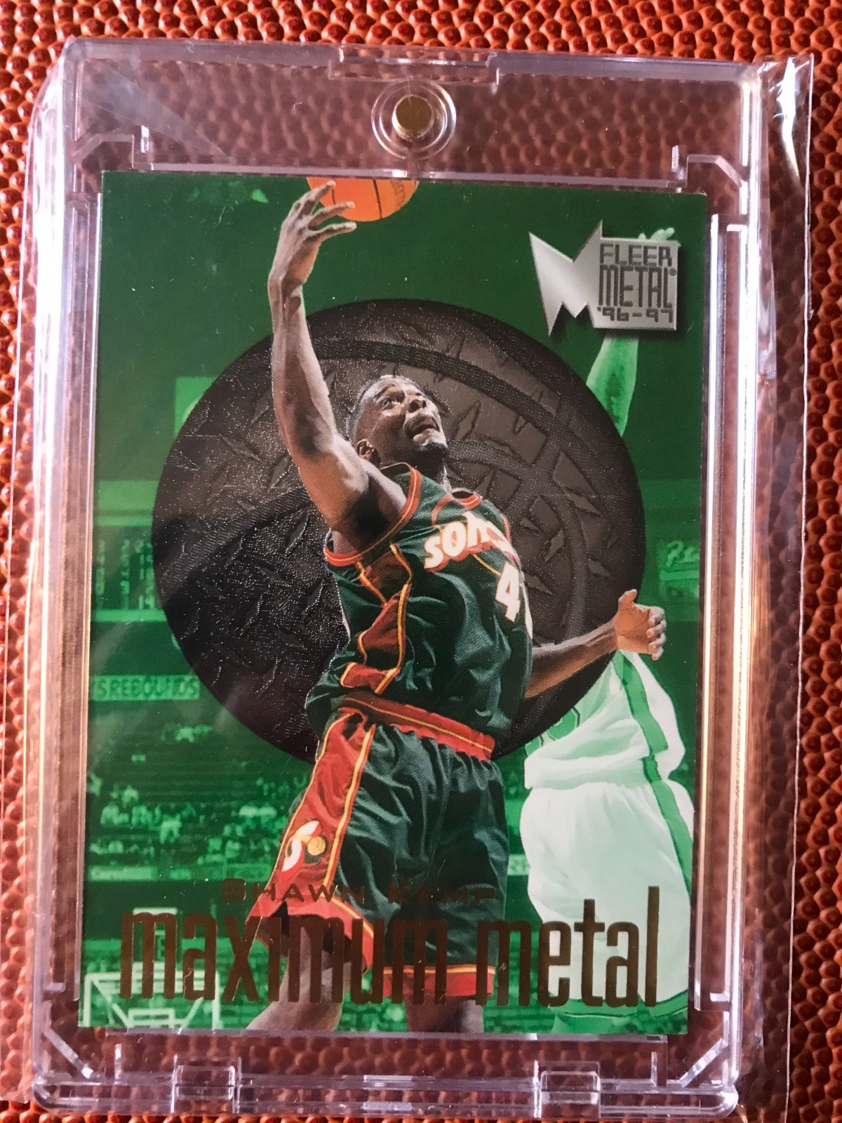 1996-97 Fleer Maximum Metal #12 Shawn Kemp