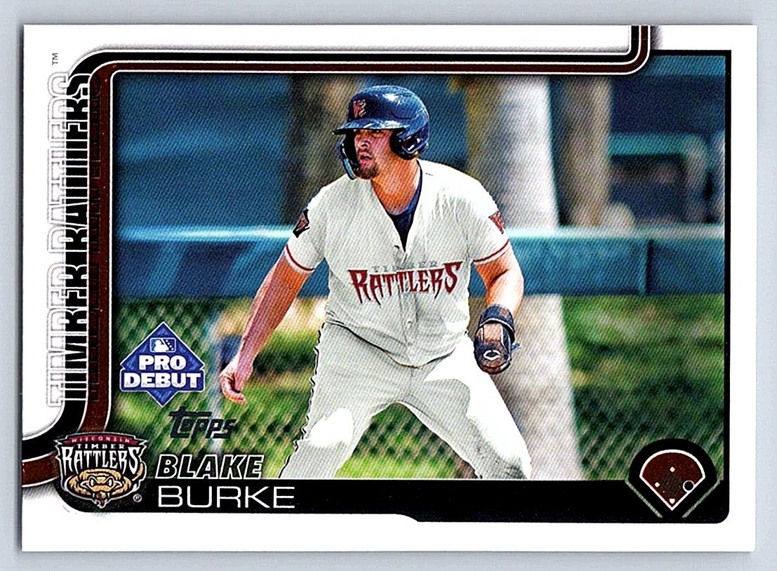 BLAKE BURKE RATTLERS 2025 TOPPS PRO DEBUT #PD-178