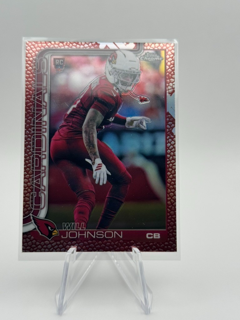 2025 NFL Topps Chrome You Pick Your Card Parallels Inserts /#’s QTY Discounts!