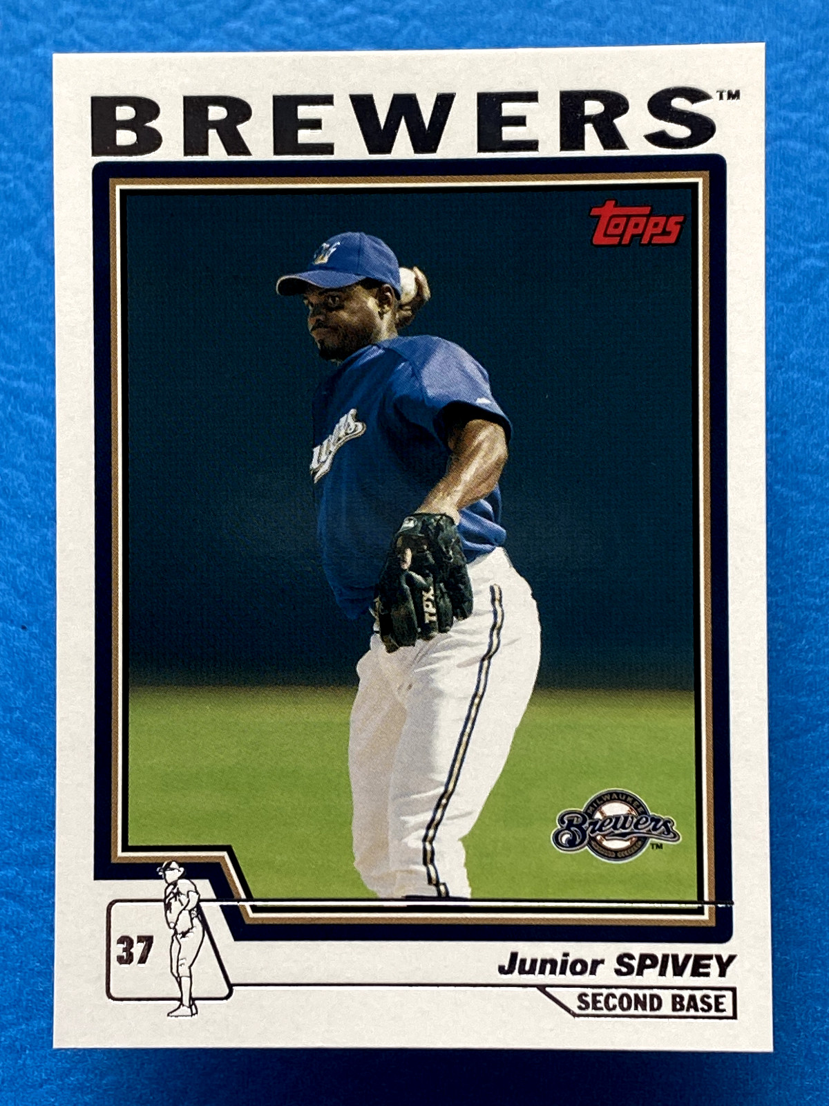 Junior Spivey 2004 Topps Traded & Rookies #T59 Milwaukee Brewers