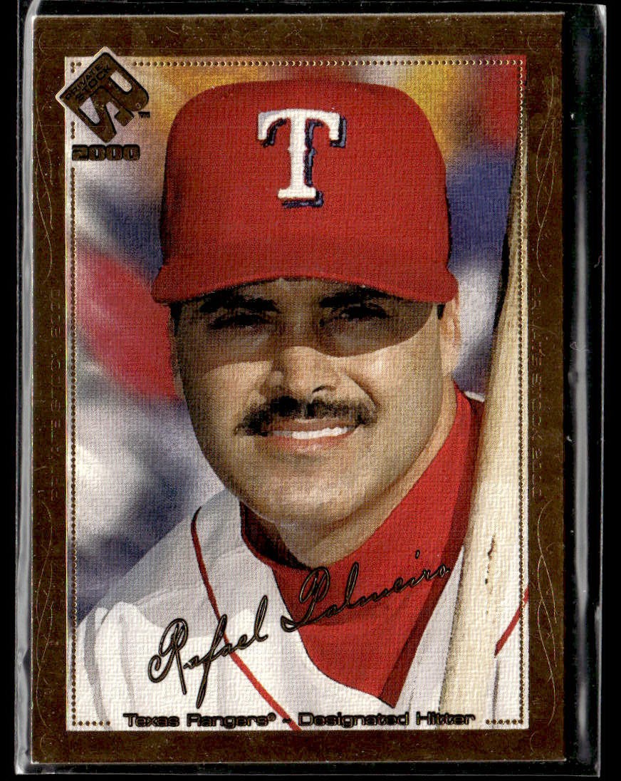 2000 Pacific Private Stock Rafael Palmeiro #144 Gold Portraits #/99