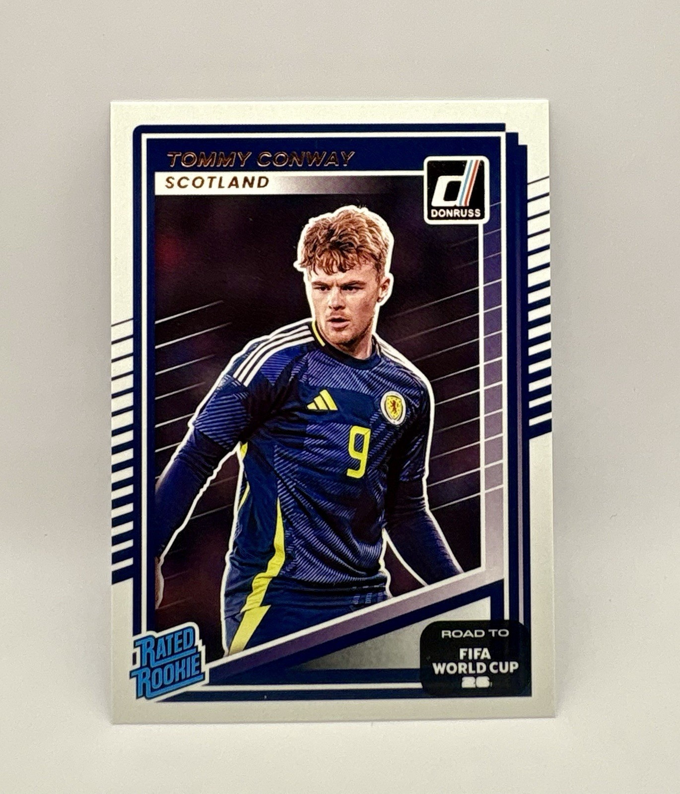2025-26 Donruss Road to FIFA World Cup Rated Rookie #234 Tommy Conway, Scotland