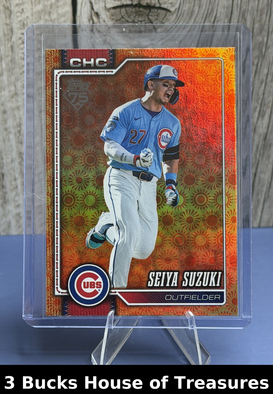 2026 Topps Series Two Seiya Suzuki #685 Holiday Sun Chicago Cubs