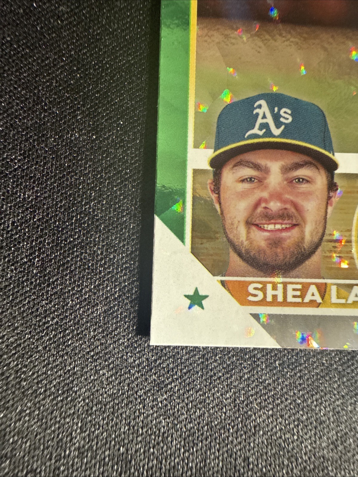 💚💛 2023 Topps Shea Langeliers #127 Green Foil /499 (RC) Rookie A’s Color Match