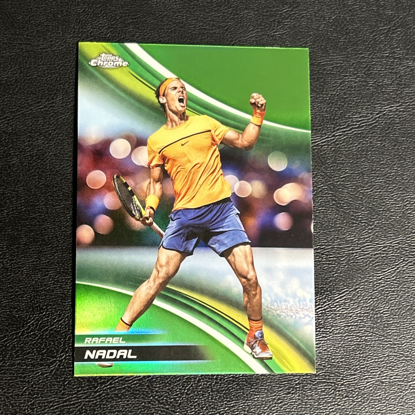 2025 Topps Chrome Tennis Rafael Nadal Green Grass Refractor