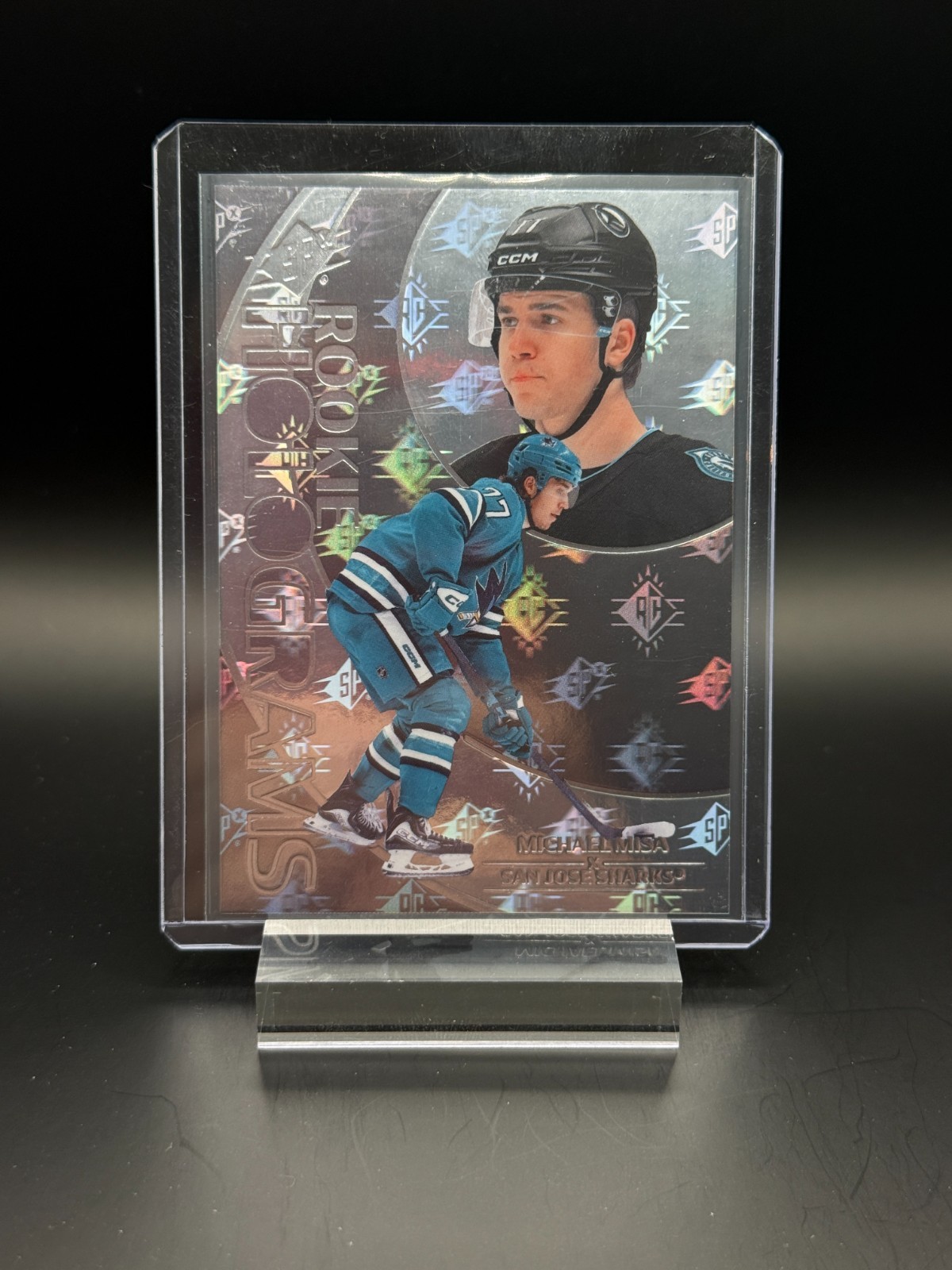 2025-26 SPx Michael Misa Rookie Holograms #161