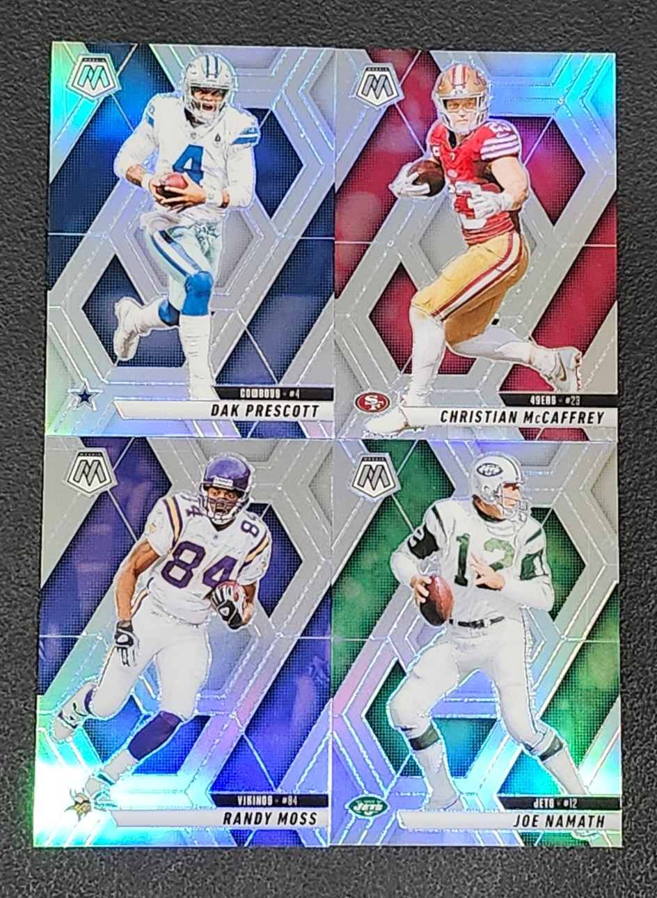 2025 Mosaic Football SILVER PRIZMS 1-250 You Pick – 2 Card Minimum