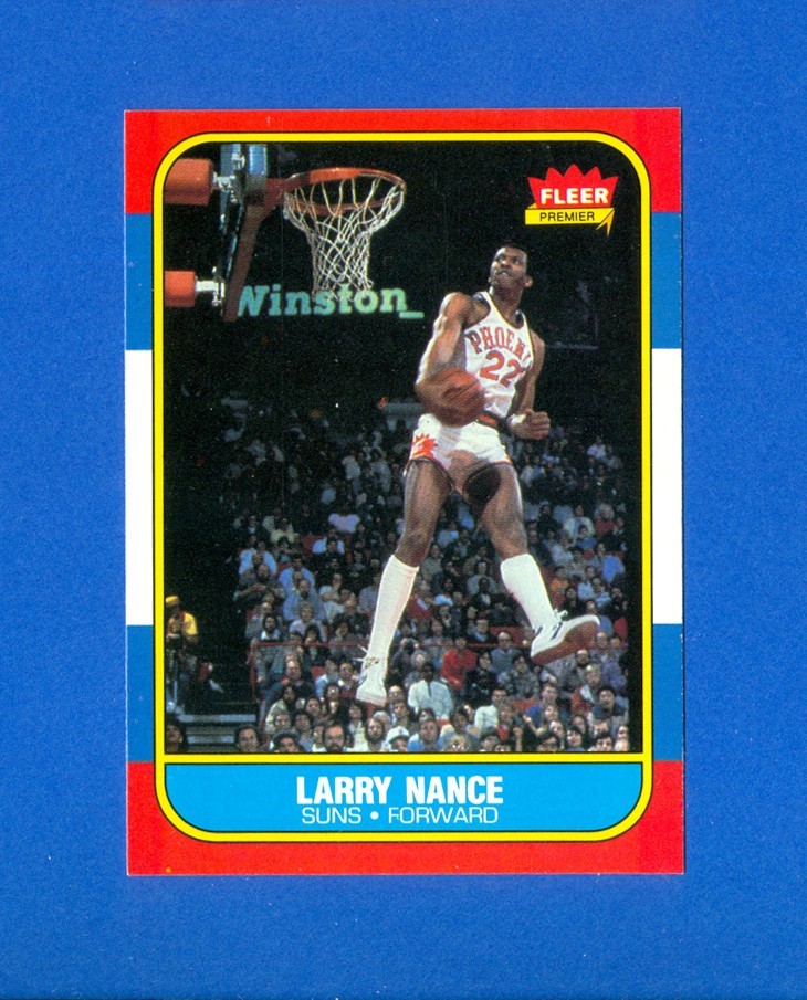 1986/1987 Fleer Basketball #78 Larry Nance ’86/87 RC Rookie Card NR/MT Condition
