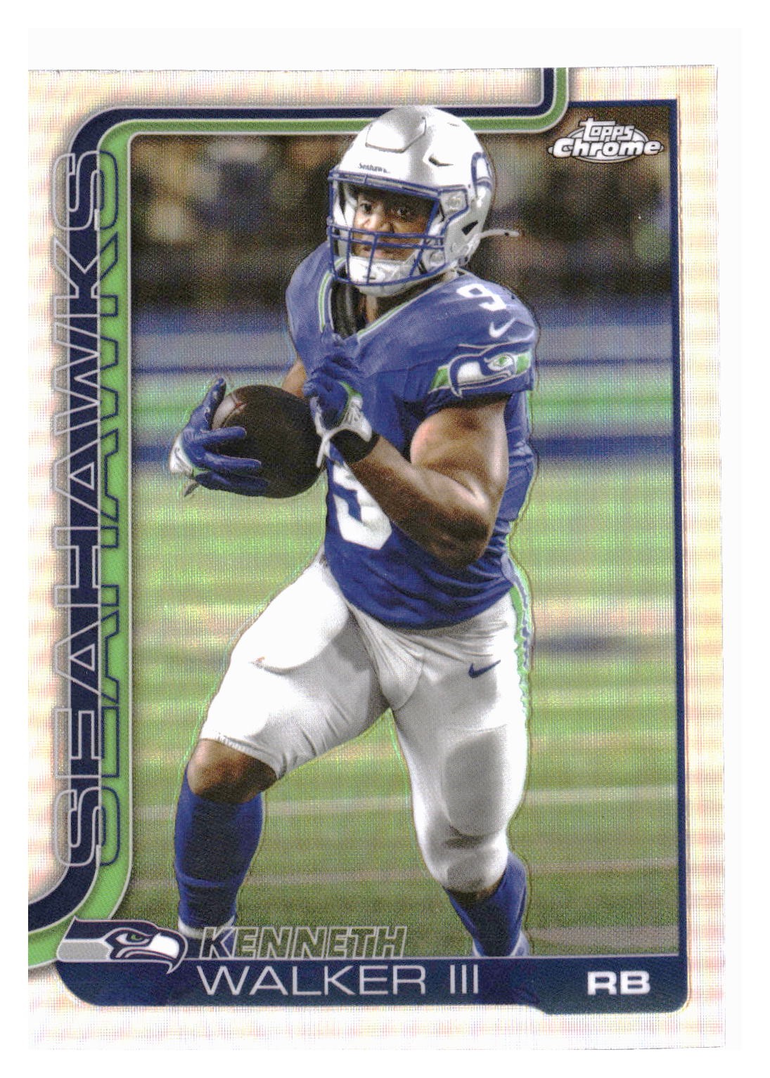 2025 Topps Chrome #276 Kenneth Walker III Refractor