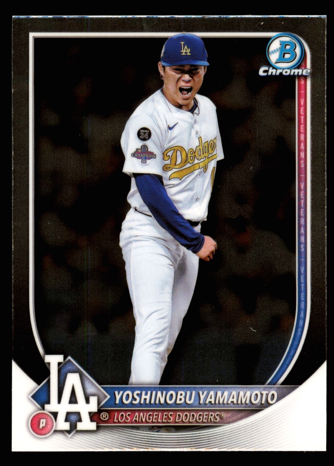 2025 Bowman Chrome Yoshinobu Yamamoto #76