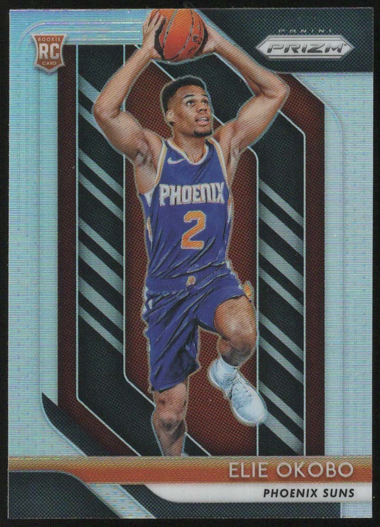 2018/19 Panini Prizm ELIE OKOBO “SILVER PRIZM” Rookie Card RC #299