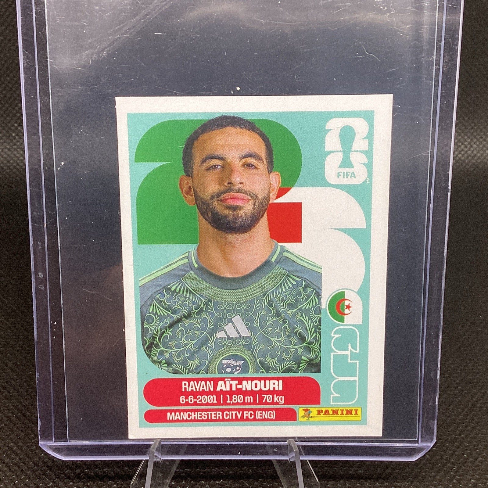 2026 Panini FIFA World Cup Sticker Rayan Ait-Nouri #ALG 5 – Algeria