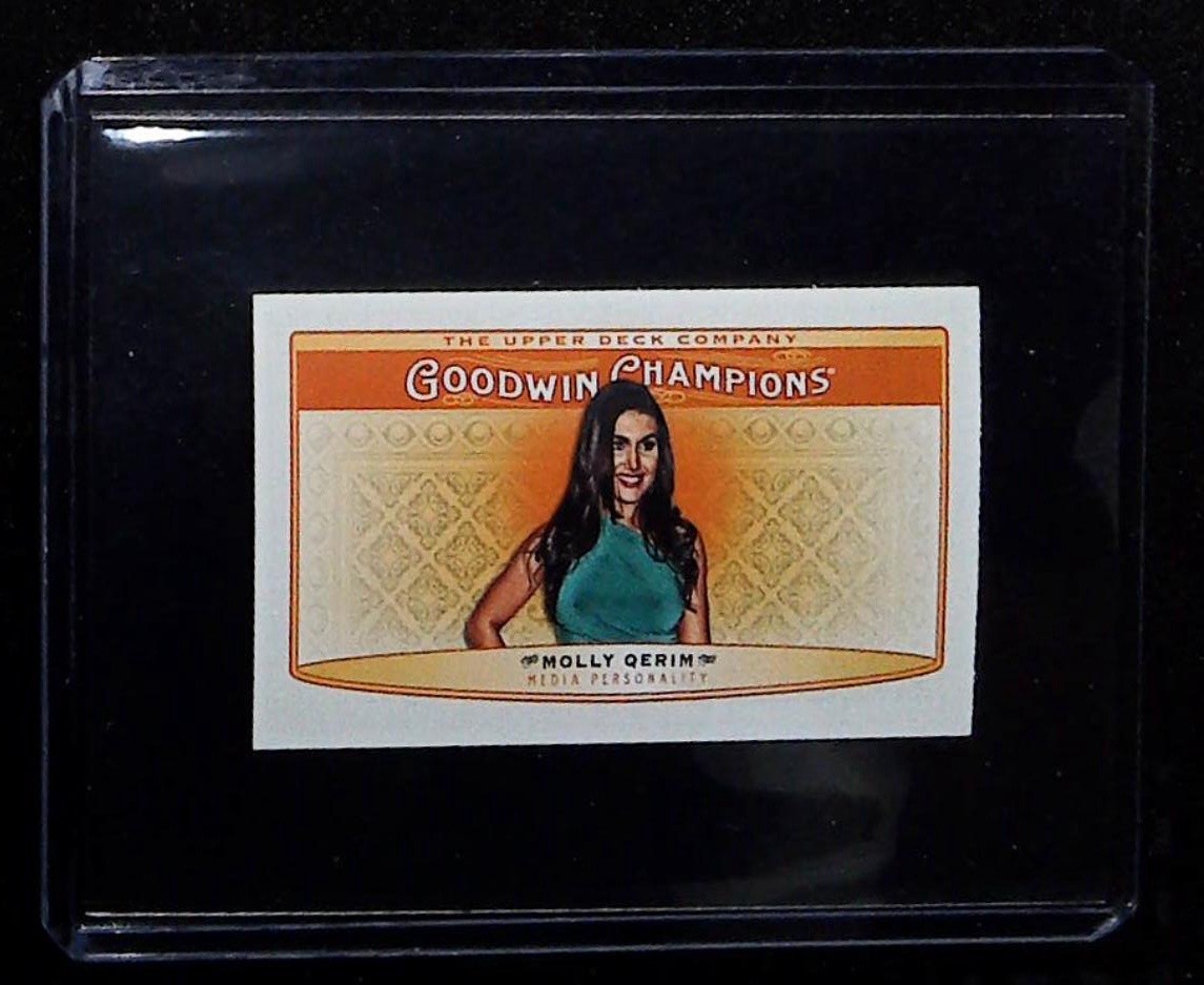 2019 Upper Deck Goodwin Champions #59 Molly Qerim Mini