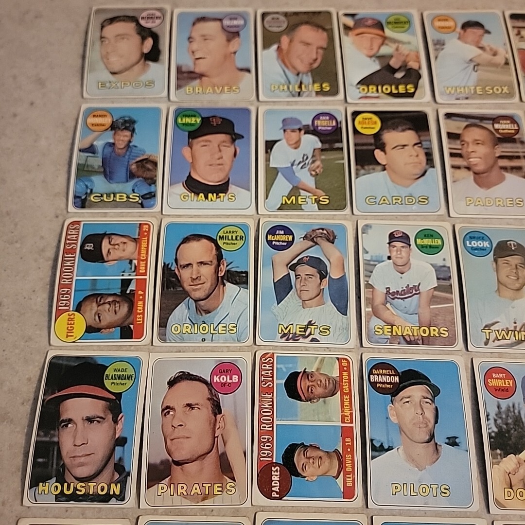 1969 Topps Baseball Your Choice