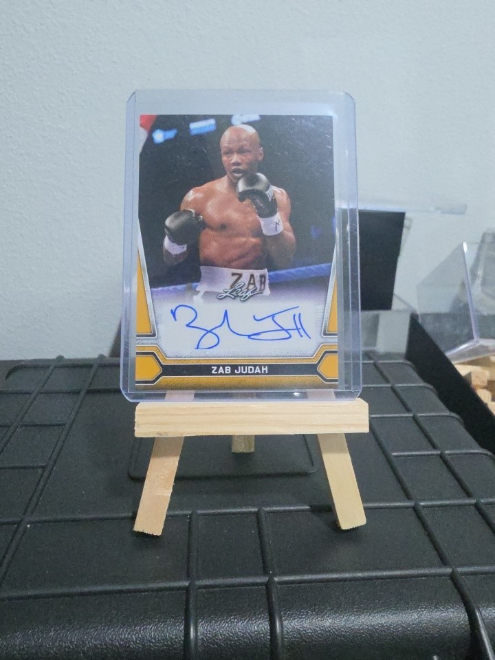 2021 Leaf Pro Set Sports – Online Exclusive Base Autographs Zab Judah…