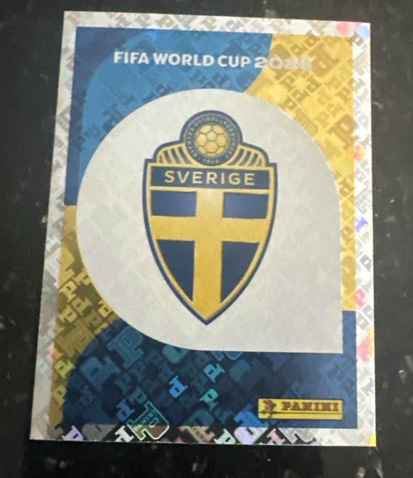 2020 Panini UEFA Euro Preview Sticker #SWE 1 SWEDEN FOIL LOGO