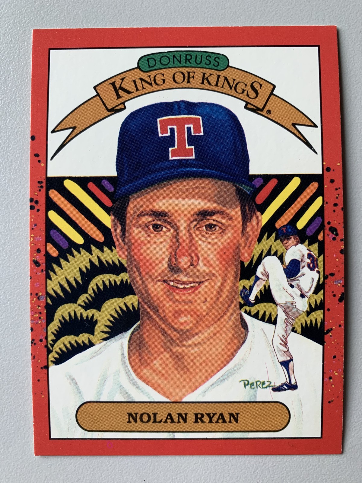 Nolan Ryan 1990 Donruss King of Kings #665 Texas Rangers NRMT FREE SHIPPING!