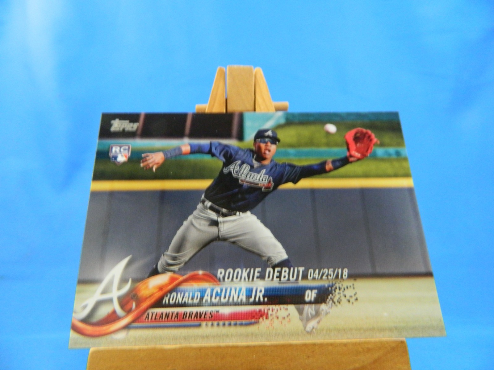 Ronald Acuna Jr Topps Update 2018 RC Rookie US252 US 252