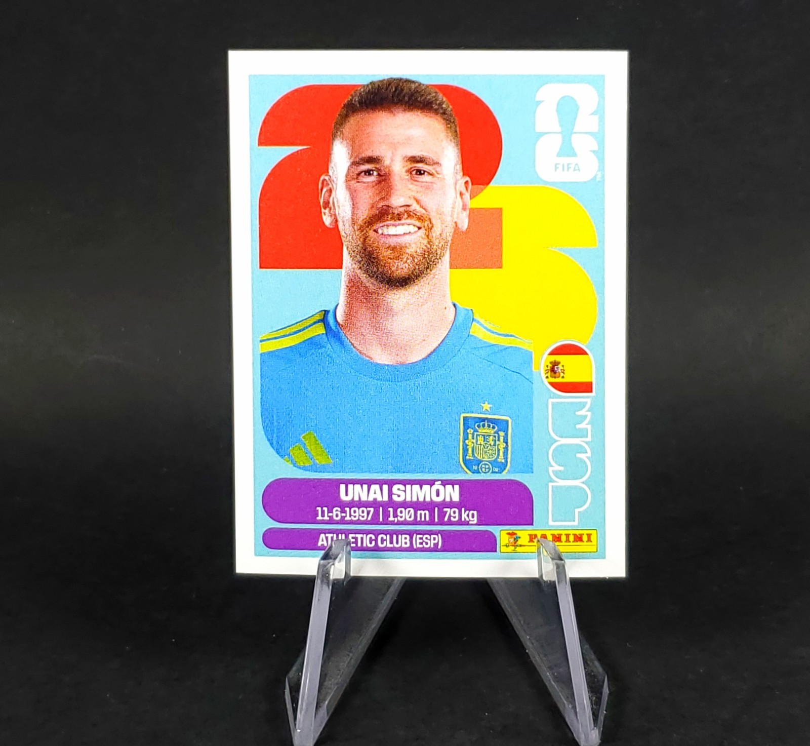 Spain 2026 Panini FIFA World Cup Stickers Base USA Variant Choose Player