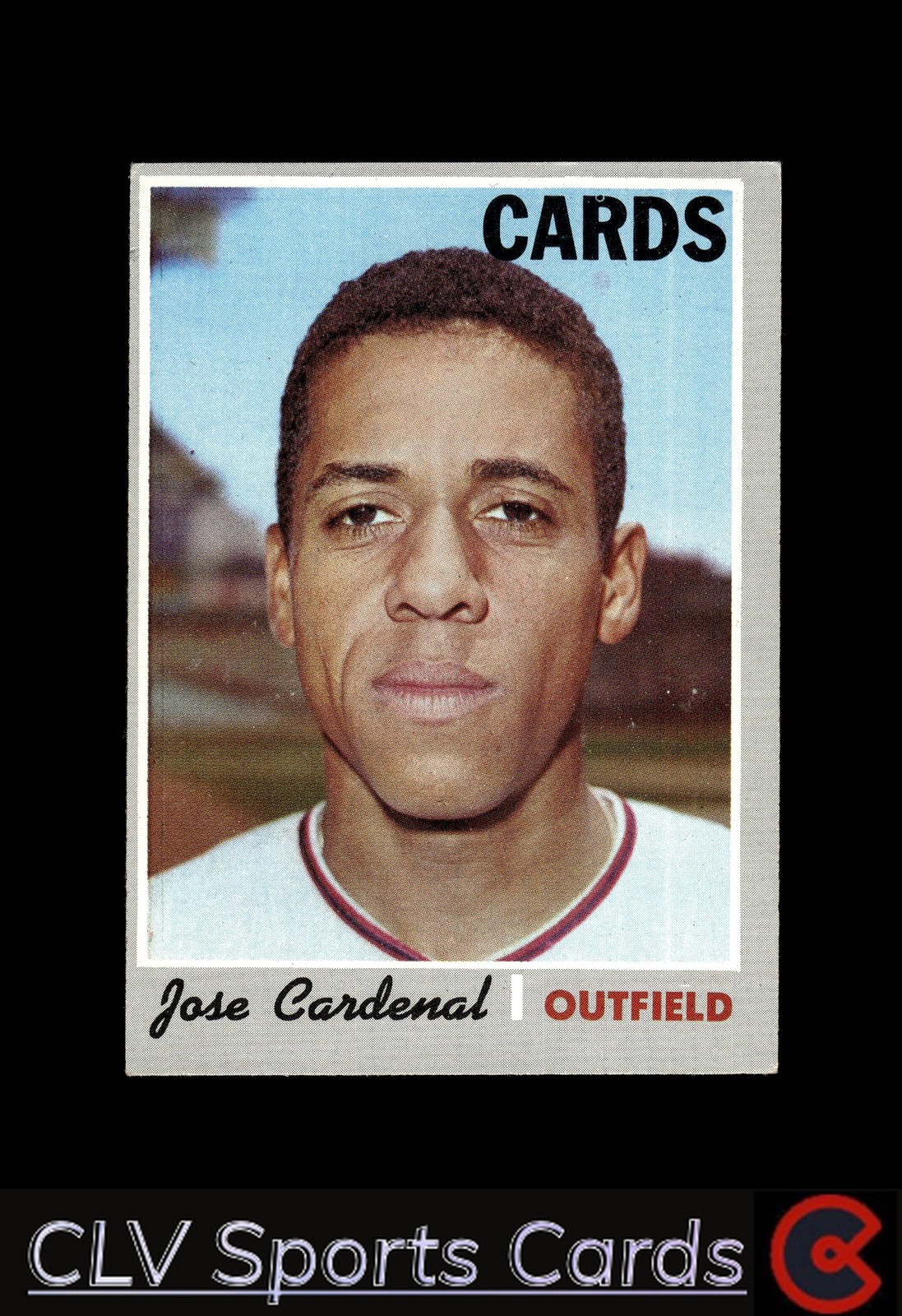 St. Louis Cardinals Jose Cardenal #675 Topps Baseball Near Mint or Better