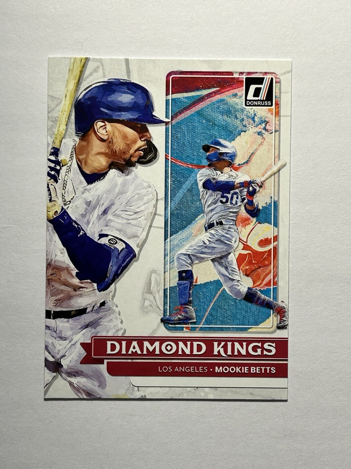 2022 Panini Donruss – Diamond Kings Mookie Betts #27