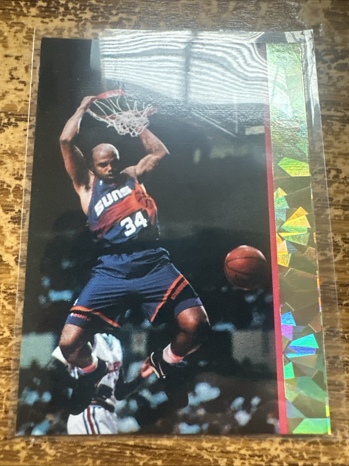 Charles Barkley Phoenix Suns Gold Ballstreet Publications Insert Card NMMT #NNO