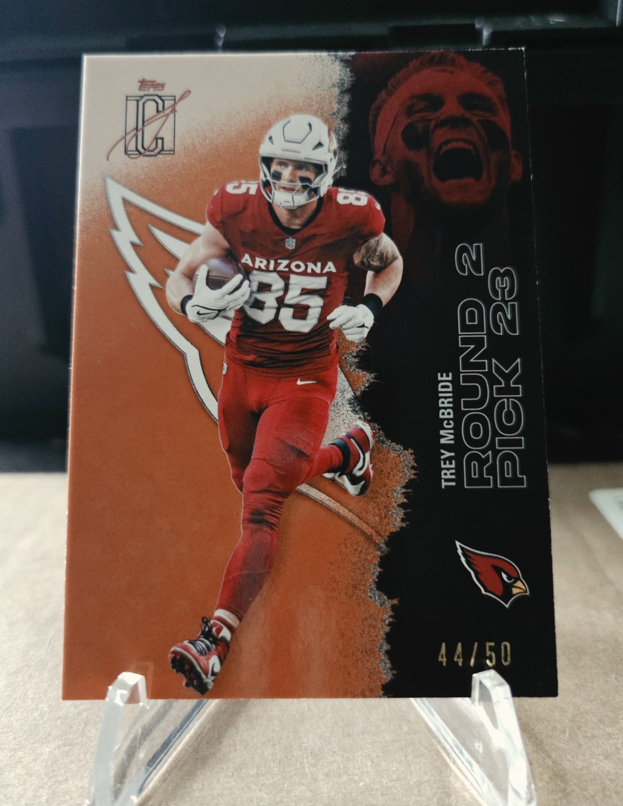 2025 Trey McBride Topps Signature Class Orange #1 44/50