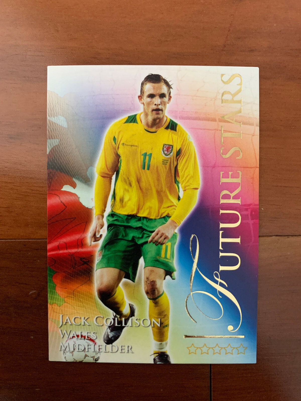 2010 Futera World Football Soccer Wales JACK COLLISON MINT