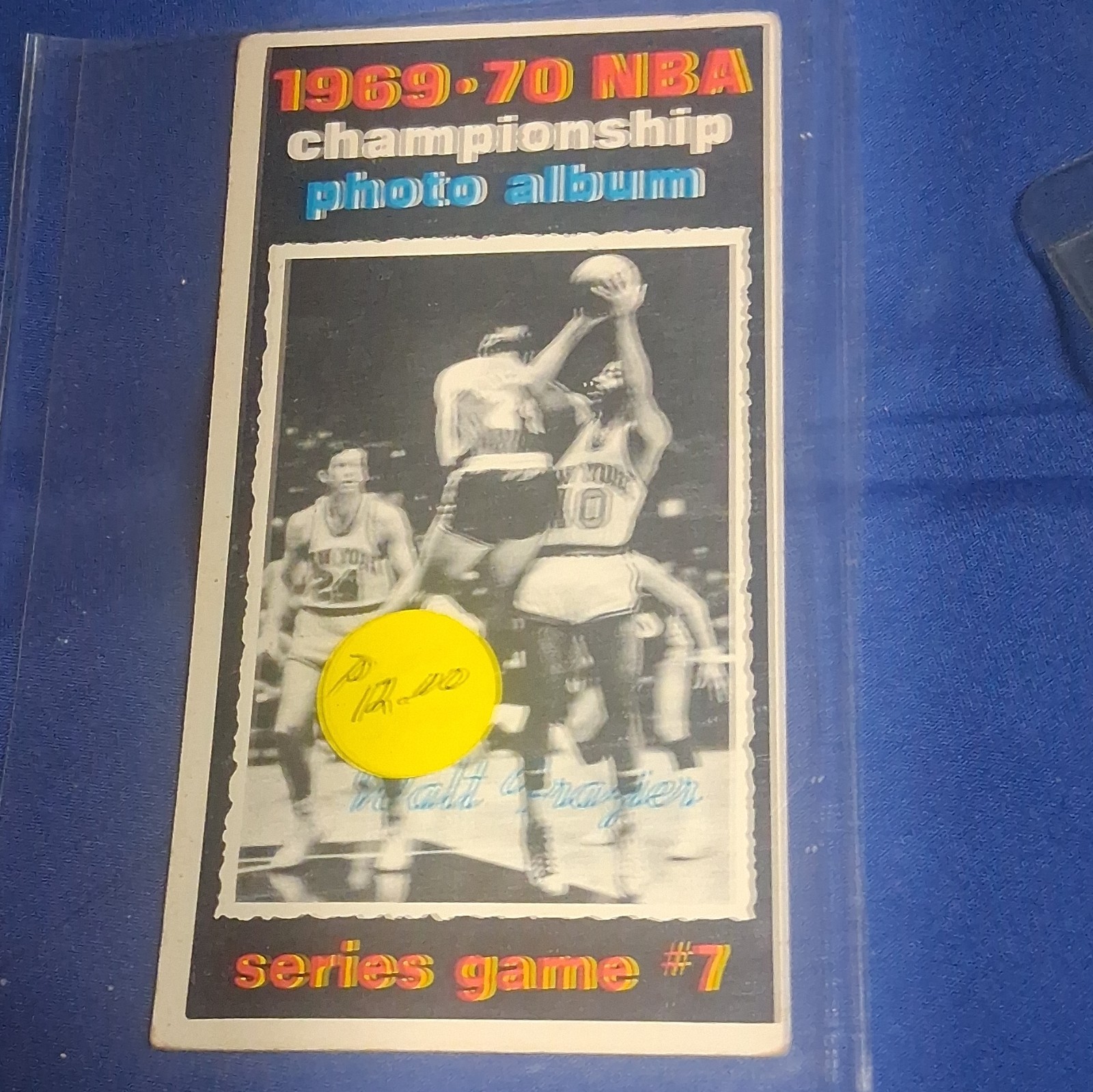Topps 1969-70 Walt Frazier NBA Championship Series Game 7 #174 Knicks Card